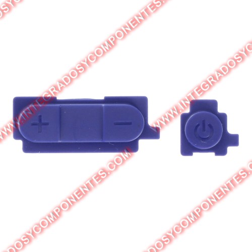 Botón De Encendido Y Volumen Para Consolas Nintendo Switch Lite Azul