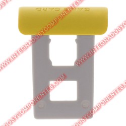 Protector Antipolvo Para Lector De Tarjetas De Juego Para Consolas Nintendo Switch Lite Color Amarillo