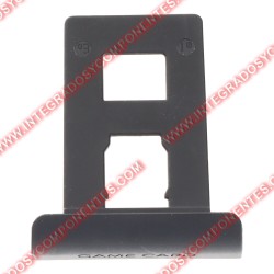 Goma Protectora Antipolvo Para Lector De Tarjetas De Juego Para Consolas Nintendo Switch Oled Color Negro