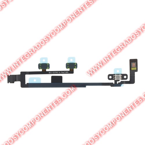 Flex Power Y Volumen Para Ipad 10.2 2021(Ipad 9th)