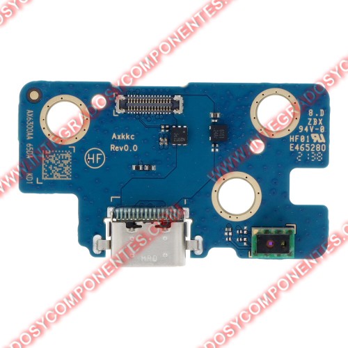 Subplaca Conector De Carga Para Samsung Galaxy Tab A8 10.5 2021 X200 Calidad Premium