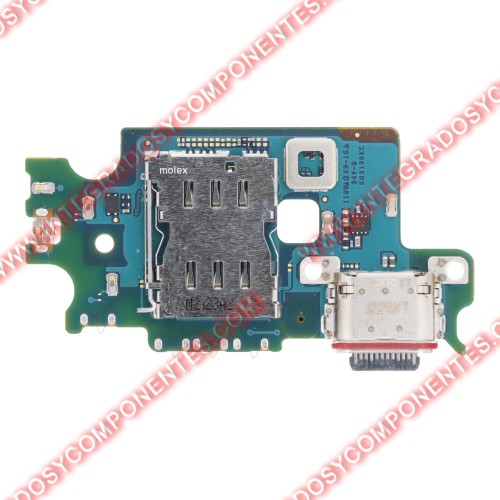 Placa Conector De Carga Para Samsung Galaxy S22+ 5g S906b Version Europea Calidad Premium