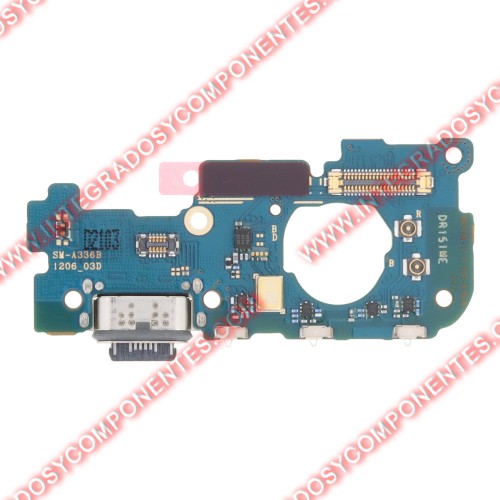 Subplaca Conector De Carga Para Samsung Galaxy A33 5g A336b Version Europea Calidad Premium