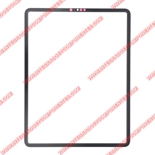 Cristal Con Oca Para Ipad Pro 12.9 2021(5th)/Pro 12.9 2022(6th) Negro