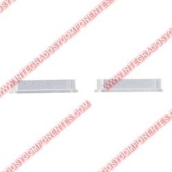 Boton De Volumen Para Ipad Mini 2021/Mini 6 Plata 2 Piezas En Un Juego Calidad Premium