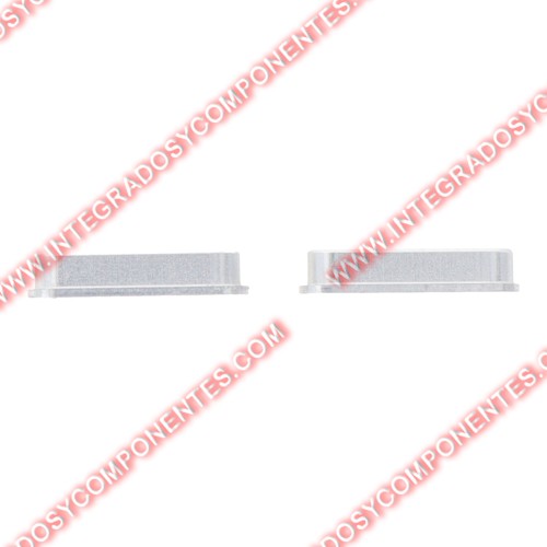 Boton De Volumen Para Ipad Mini 2021/Mini 6 Plata 2 Piezas En Un Juego Calidad Premium