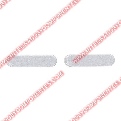Boton De Volumen Para Ipad Mini 2021/Mini 6 Plata 2 Piezas En Un Juego Calidad Premium