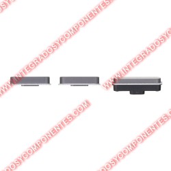 Flex Botón De Encendido Y Volumen Para Ipad Pro 11 2021(3rd)/Pro 12.9 2021(5th) Negro 3 Unidades En Un Juego