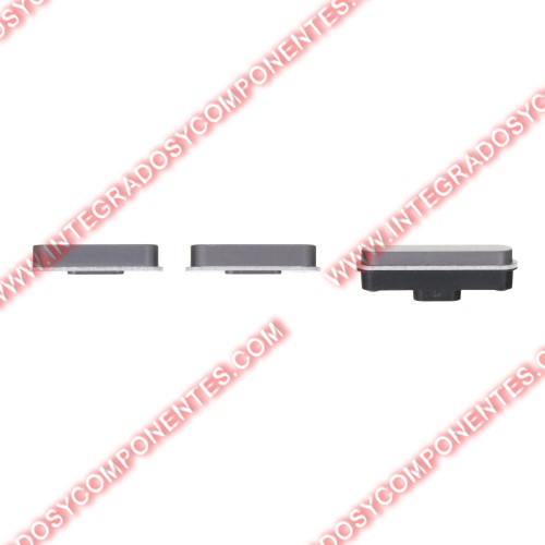 Flex Botón De Encendido Y Volumen Para Ipad Pro 11 2021(3rd)/Pro 12.9 2021(5th) Negro 3 Unidades En Un Juego