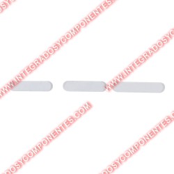 Botón De Encendido Y Volumen Para Ipad Pro 11 2021(3rd)/Pro 12.9 2021(5th) Plata 3 Unidades En Un Juego
