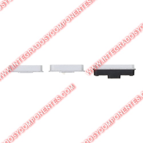 Botón De Encendido Y Volumen Para Ipad Pro 11 2021(3rd)/Pro 12.9 2021(5th) Plata 3 Unidades En Un Juego