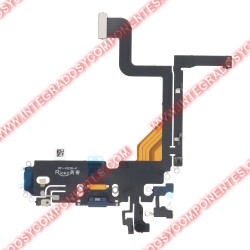 Flex De Carga Para Iphone 13 Pro 6.1&Quot; Azul