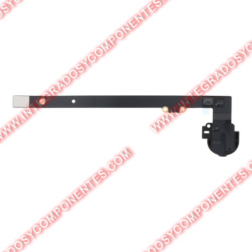 Flex Conector De Auriculares Para Ipad 10.2 2021(Ipad 9th) 4g Version Negro