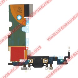 Flex De Carga Para Iphone Se 2020 Negro Calidad Premium
