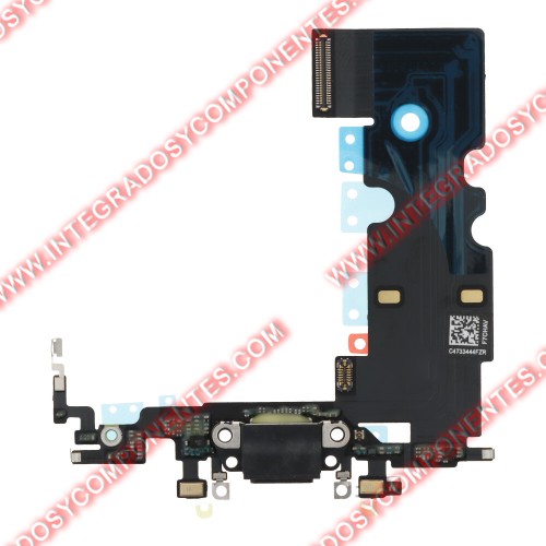 Flex De Carga Para Iphone Se 2020 Negro Calidad Premium