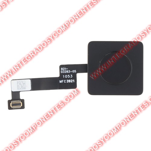 Flex Con Botón De Encendido Y Sensor De Huellas Para Macbook Pro 14&Quot; 2021 A2442/Pro 14&Quot; 2023 A2779 Negro Calidad Premium