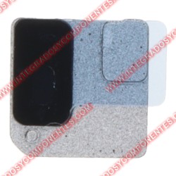 Malla Para Micrófono De Tapa Con Soporte Para Iphone 12 Mini ,Color Negro Calidad Premium