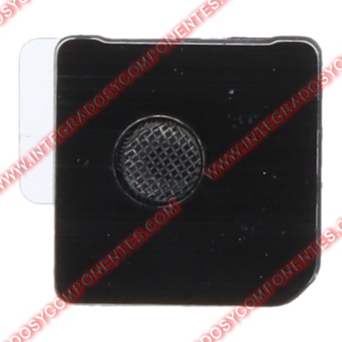 Malla Para Micrófono De Tapa Con Soporte Para Iphone 12 Mini ,Color Negro Calidad Premium