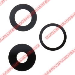 Lente De Camara Para Iphone 14 Pro/14 Pro Max Negro Calidad Premium