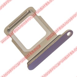 Bandeja Single Sim Para Iphone 14 Pro/14 Pro Max Morado