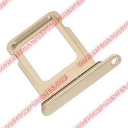 Bandeja Single Sim Para Iphone 14 Pro/14 Pro Max Dorado