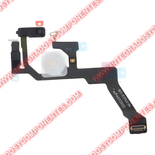 Flex De Flash Y Microfono Para Iphone 14 Pro Calidad Premium