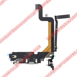 Flex De Carga Para Iphone 14 Pro Max Blanco Calidad Premium