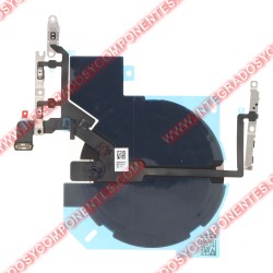Antena Nfc Y Flex De Botones De Power Y Volumen Para Iphone 14 Pro Max Calidad Premium