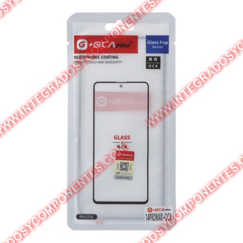 Cristal De Pantalla Con Oca Para Iphone 14 Pro Max