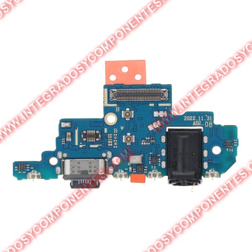Conector De Carga Con Flex Para Samsung Galaxy A52 A525/A52 5g A525f/A526b