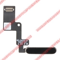 Botón De Encendido Y Sensor De Huellas Para Ipad Air 2022/Air 5 Negro Calidad Premium
