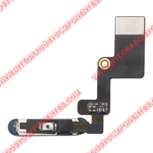 Flex Botón De Encendido Y Sensor De Huellas Para Ipad Air 2022/Air 5 Azul Calidad Premium