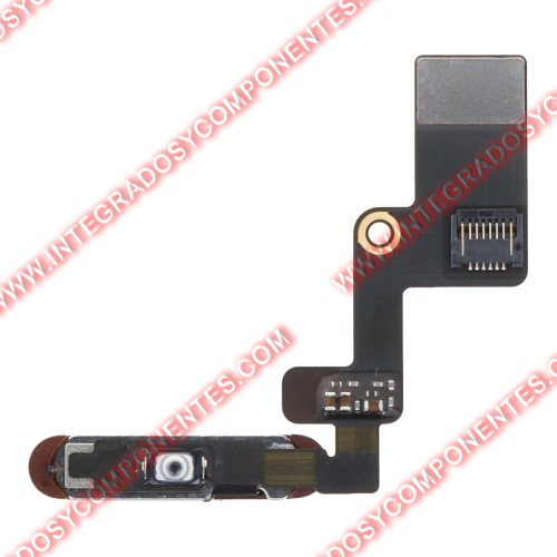 Flex Cable Con Botón De Encendido Y Sensor De Huellas Para Ipad Air 2022/Air 5 Rosa Calidad Premium