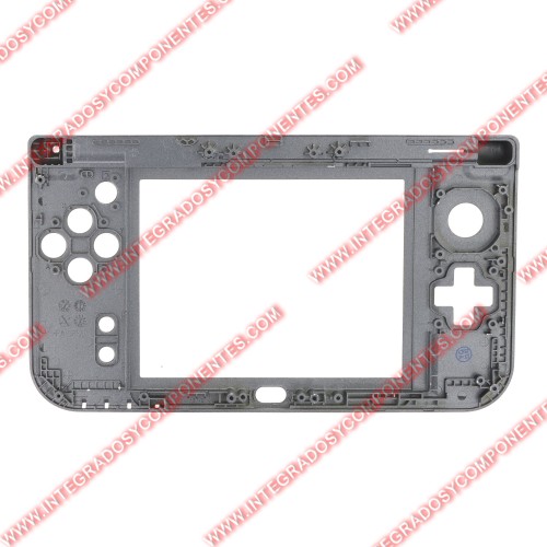Carcasa Intermedia Para Nintendo 3ds Xl Color Gris