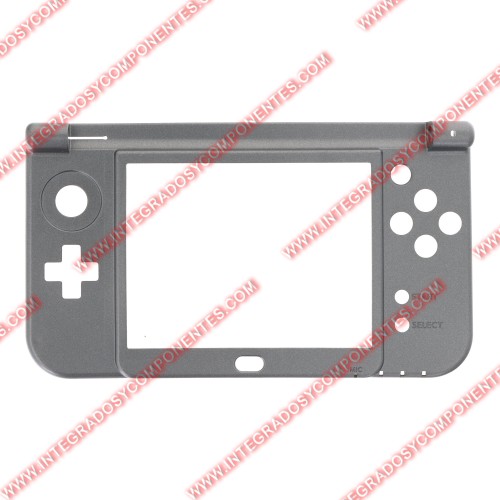 Carcasa Intermedia Para Nintendo 3ds Xl Color Gris