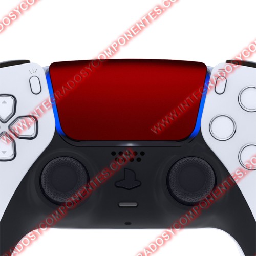 Tapa Touchpad V2.0 Para Mandos Ps5 Rojo