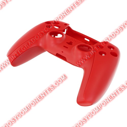 Carcasa Completa Sin Botones Ni Componentes Para Mandos De Ps5 Rojo