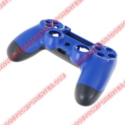 Juego Completo De Carcasas Para Mandos De Ps4 Cuh-1000/1100 Azul Y Negro