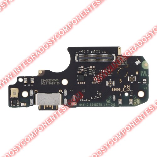 Subplaca Conector De Carga Para Xiaomi Redmi Note 11 Pro/Poco X4 Pro 5g/Note 11 Pro 5g/Note 12 Pro 4g Calidad Premium