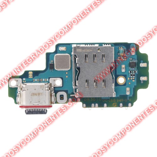 Subplaca Conector De Carga Para Samsung Galaxy S23 Ultra S918u Version Ee.Uu Calidad Premium