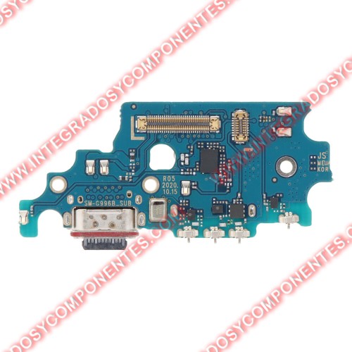 Subplaca Conector De Carga Para Samsung Galaxy S21+ 5g G996 G996b Version Europea Calidad Premium