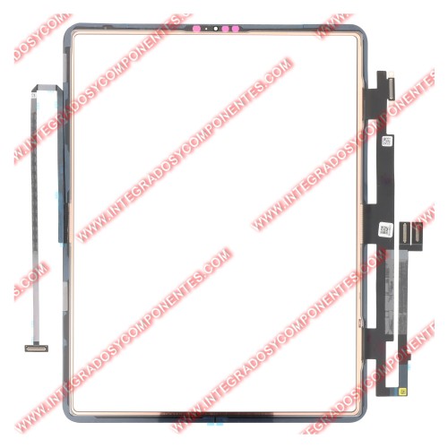 Tactil Negro Con Adhesivo Para Ipad Pro 12.9 2018(3rd)/Pro 12.9 2020(4th)