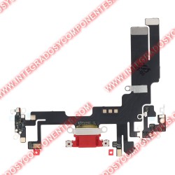 Flex De Carga Para Iphone 14 Rojo