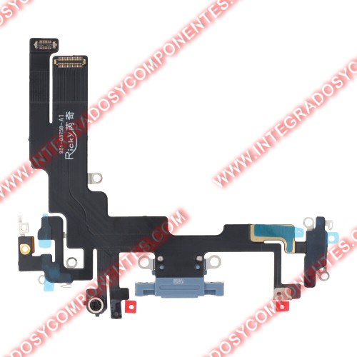 Flex De Carga Para Iphone 14 Azul