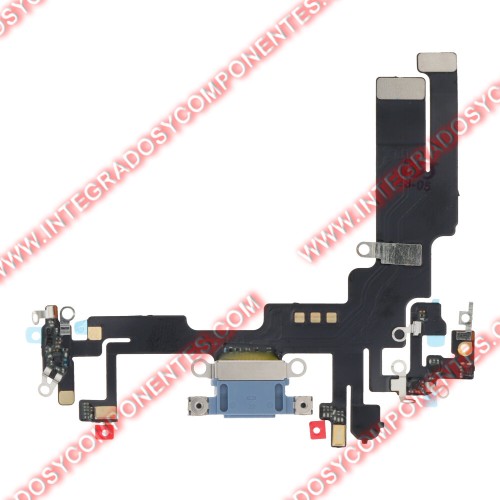 Flex De Carga Para Iphone 14 Azul