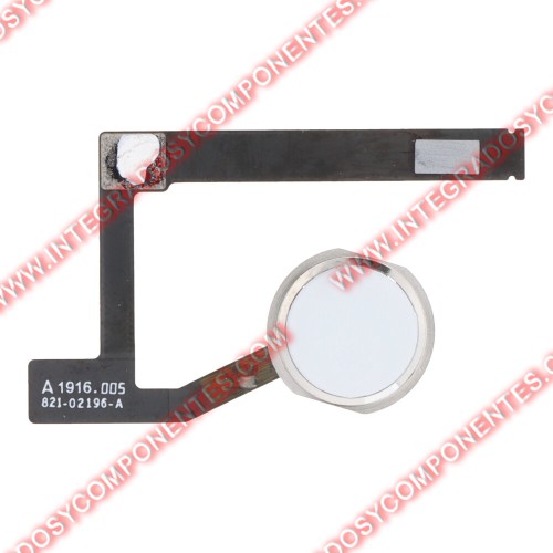Flex Sensor Huella Para Ipad Mini 2019/Mini 5 Blanco