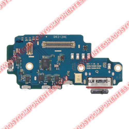 Placa Conector De Carga Para Samsung Galaxy S22 Ultra 5g S908e Version Africa/Asia Calidad Premium