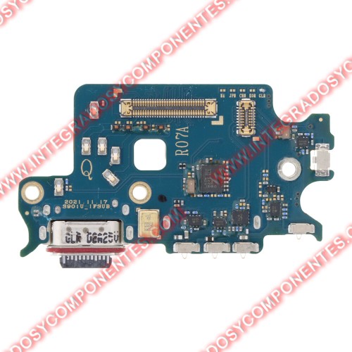 Subplaca Conector De Carga Para Samsung Galaxy S22 5g S901e Version Africa/Asia Calidad Premium
