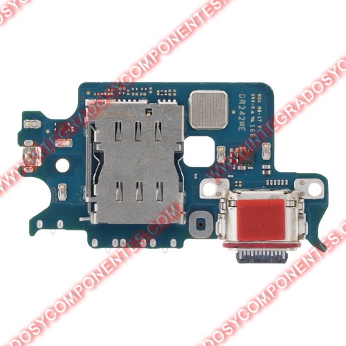 Subplaca Conector De Carga Para Samsung Galaxy S22 5g S901e Version Africa/Asia Calidad Premium
