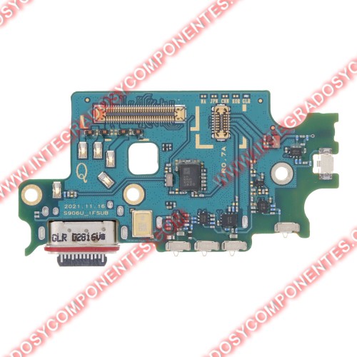 Subplaca Conector De Carga Para Samsung Galaxy S22+ 5g S906e Version Africa/Asia Calidad Premium
